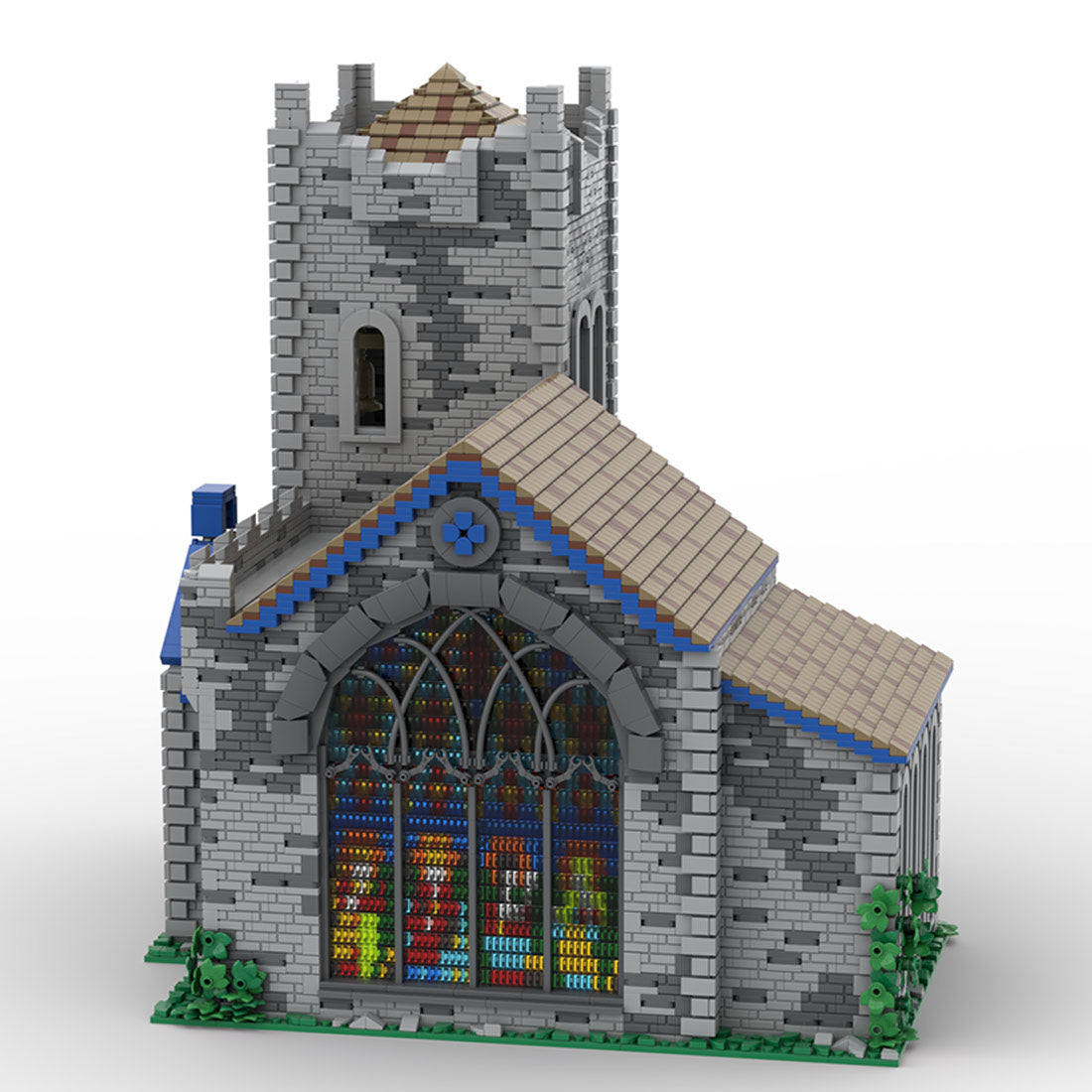 MOC-203438 Medieval Village Monastery Building Blocks