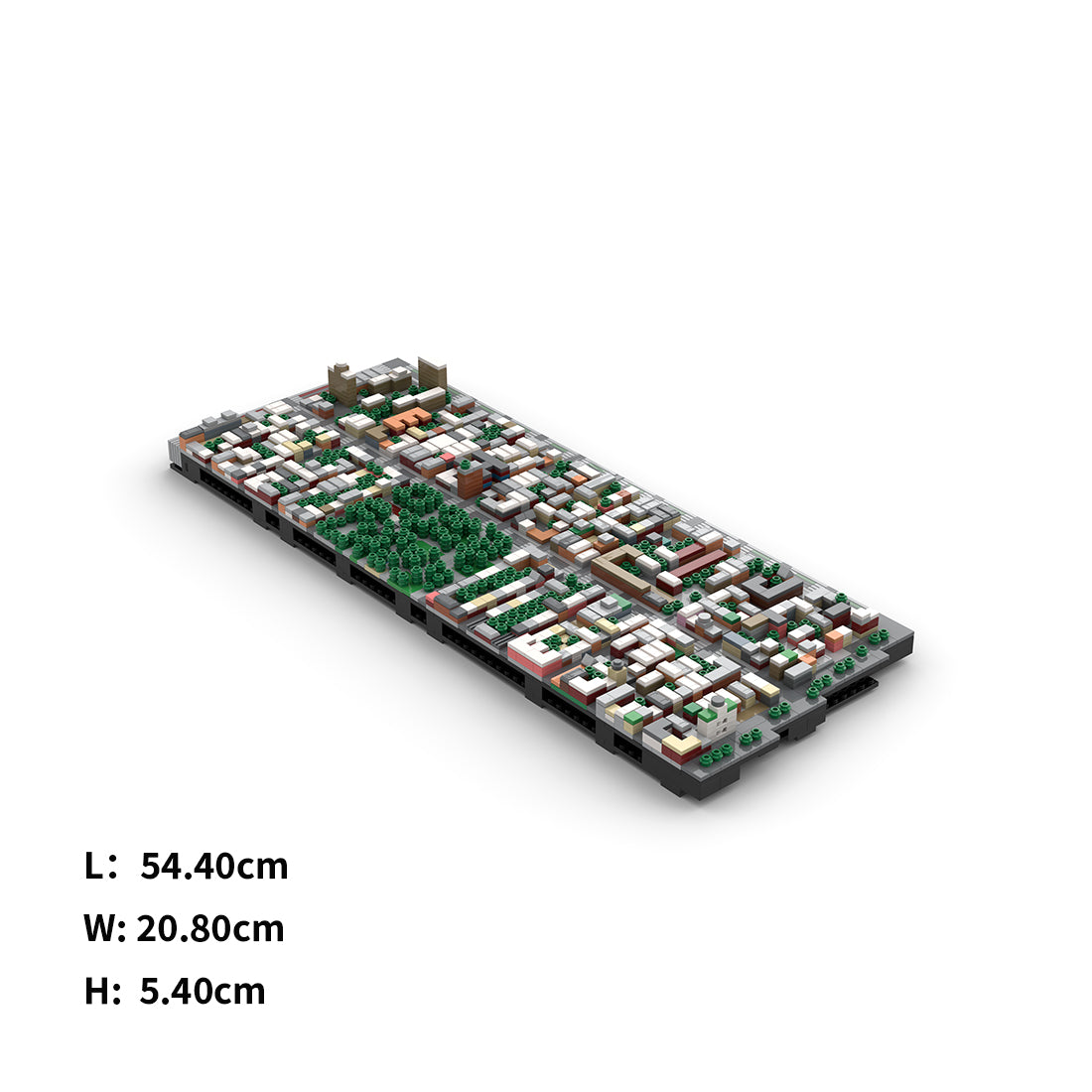 MOC-225884 1/2000 Scale Lower Manhattan - Alphabetcity Module 1 Building Blocks
