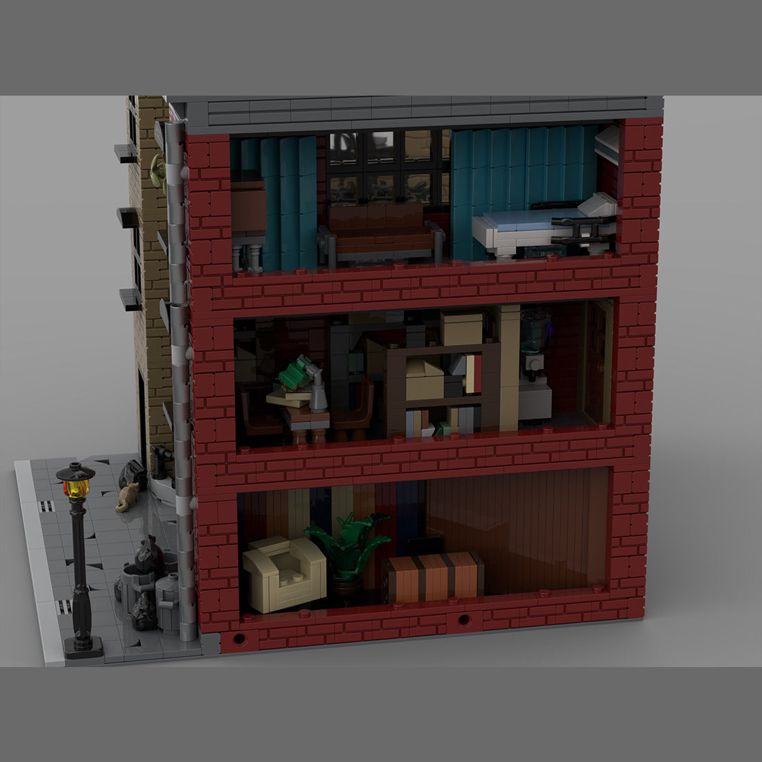 MOC-234886 Joker Stairs - Modular Building Blocks