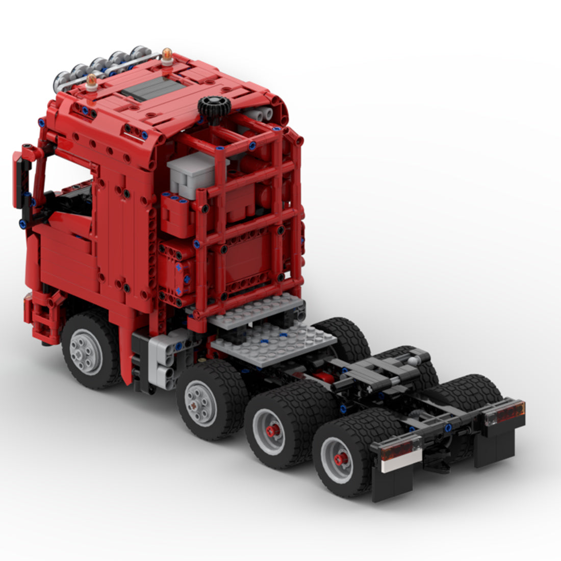 MOC-56213 Modern Heavy Truck Building Blocks Set