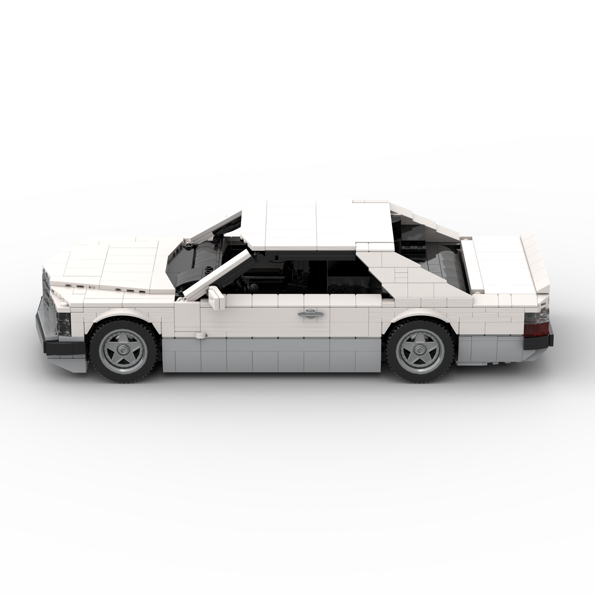 1980s German Grand Touring Coupe Building Blocks (Gobricks)