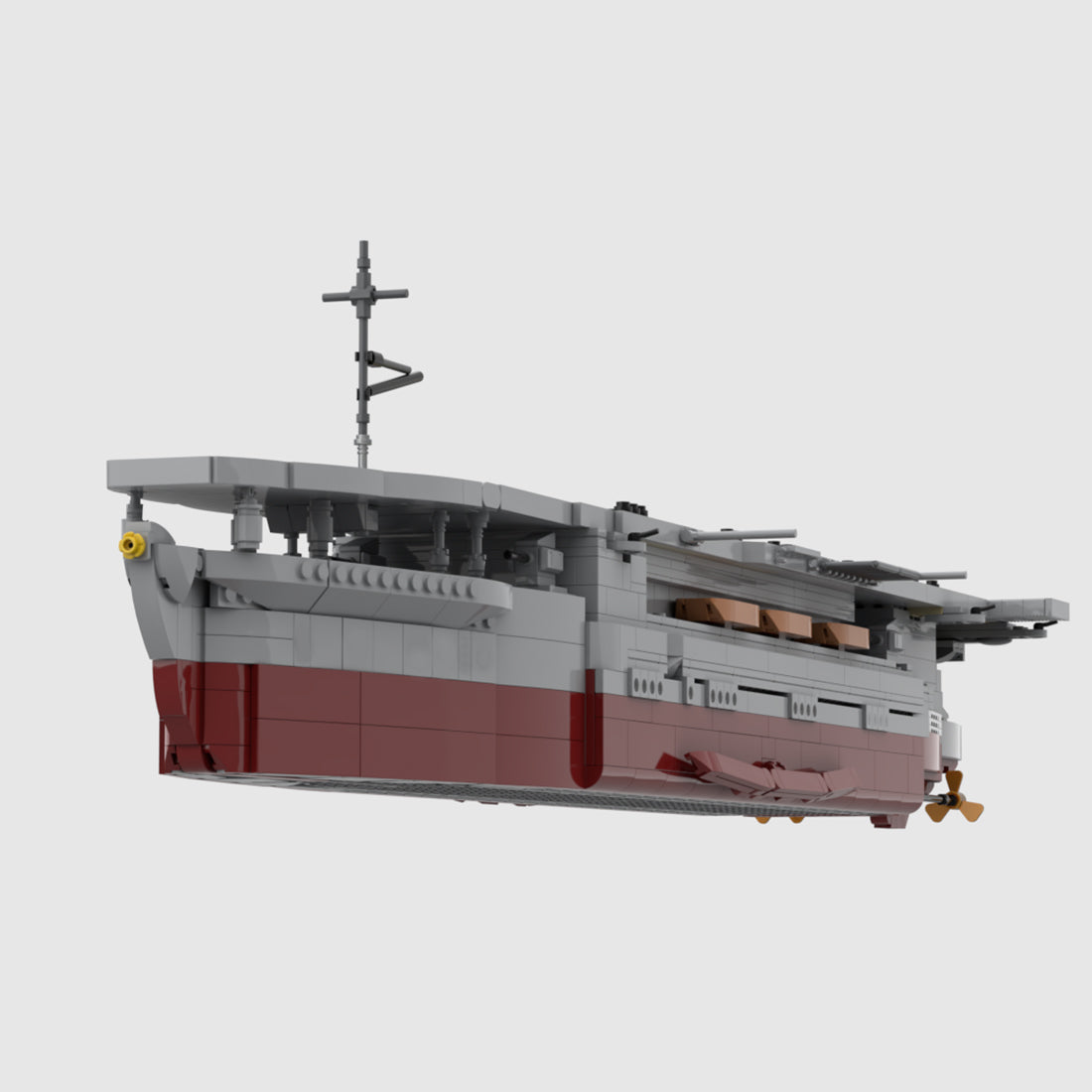 MOC-261067 1:200 Scale IJN Hōshō Aircraft Carrier Building Blocks