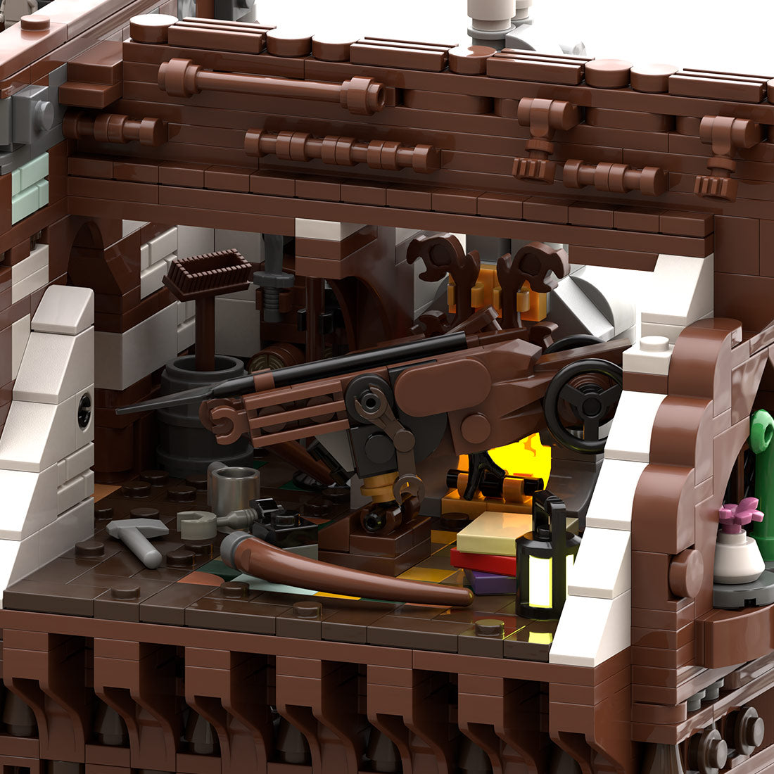 MOC-263858 The Craftsman's Woodwright Medieval Building Blocks