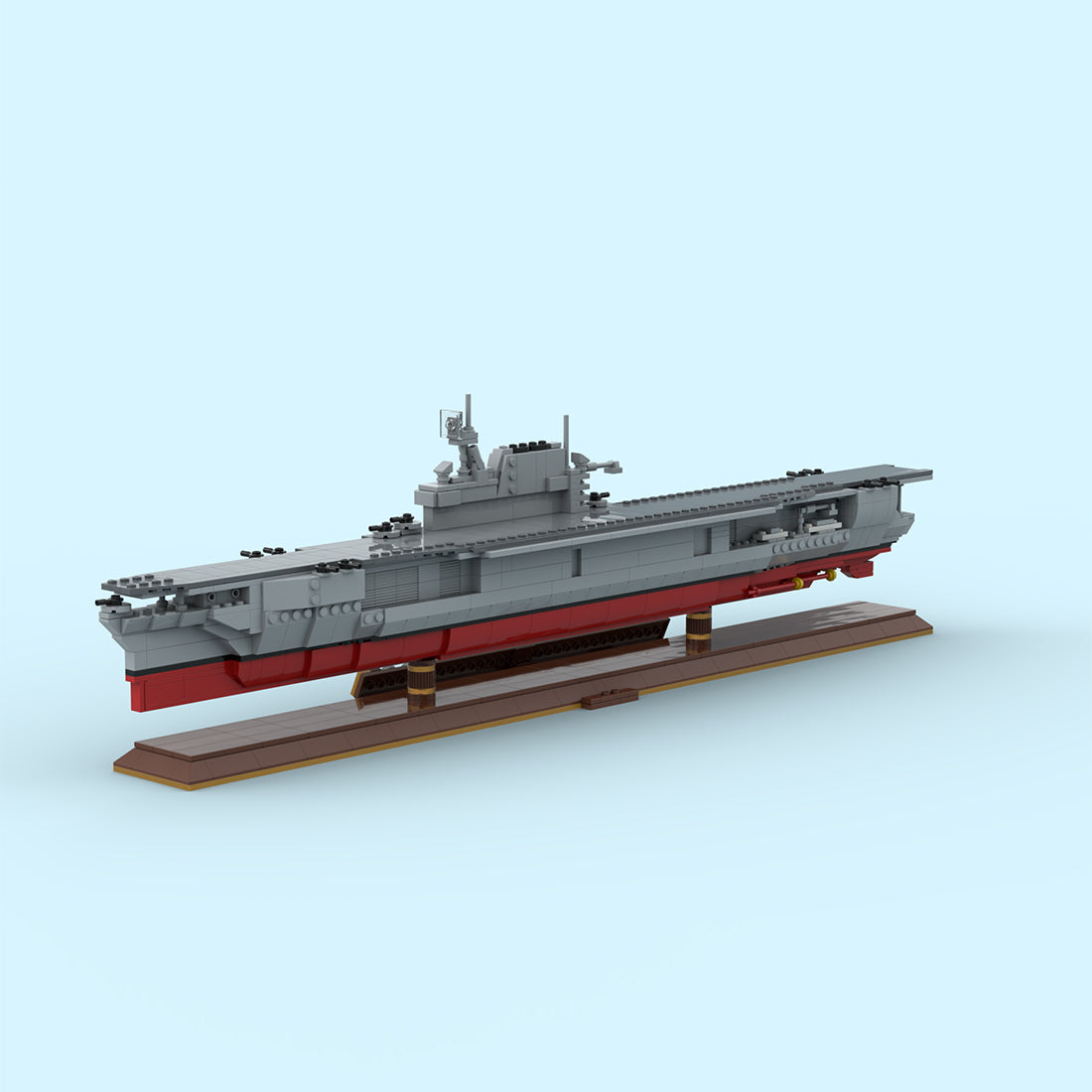 MOC-200533 USS Enterprise CV-6 Building Blocks