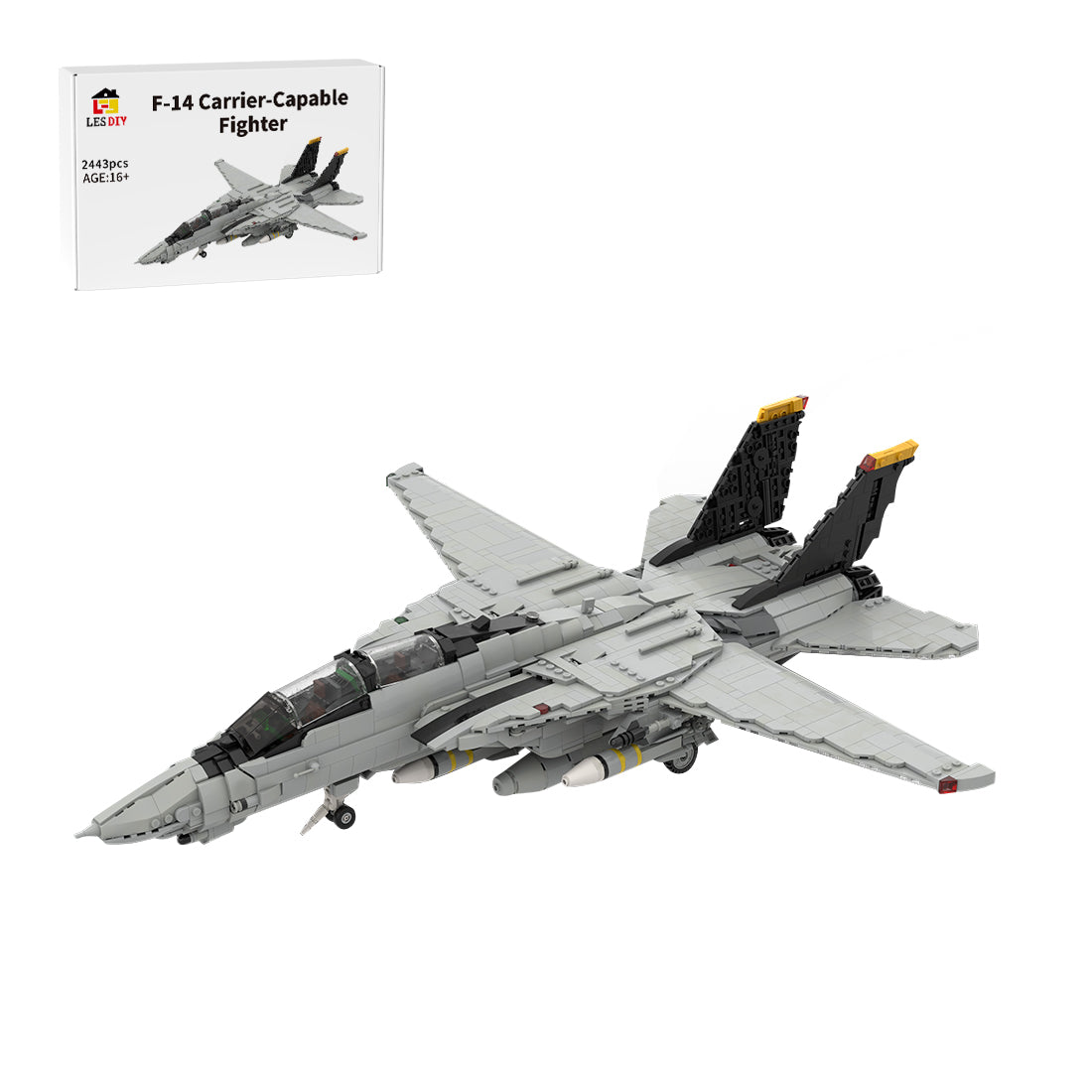 MOC-223761 1/35 Scale (V3)Grumman F-14 TOMCAT Building Blocks