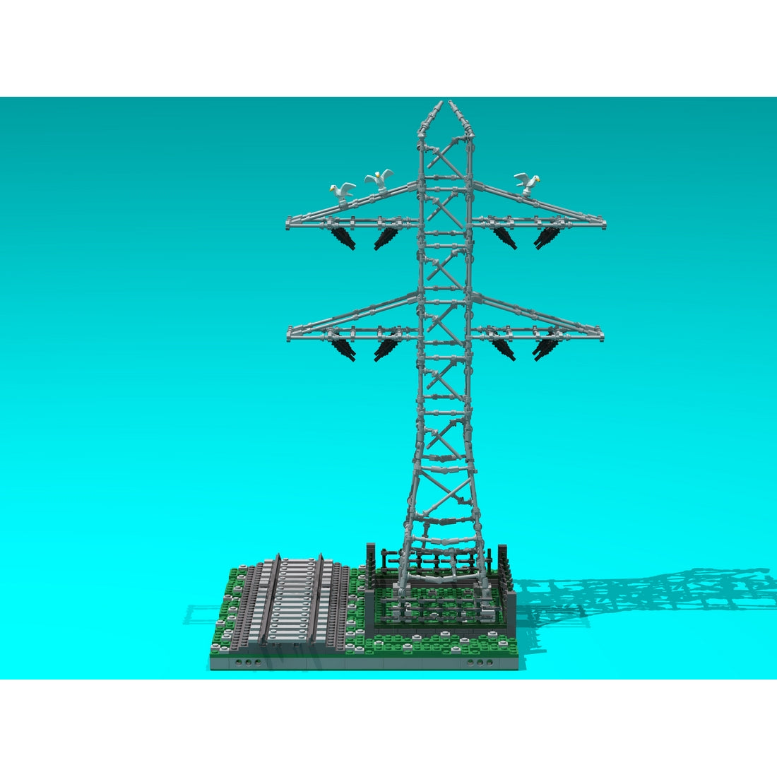 MILS High-Voltage Transmission Tower Building Blocks
