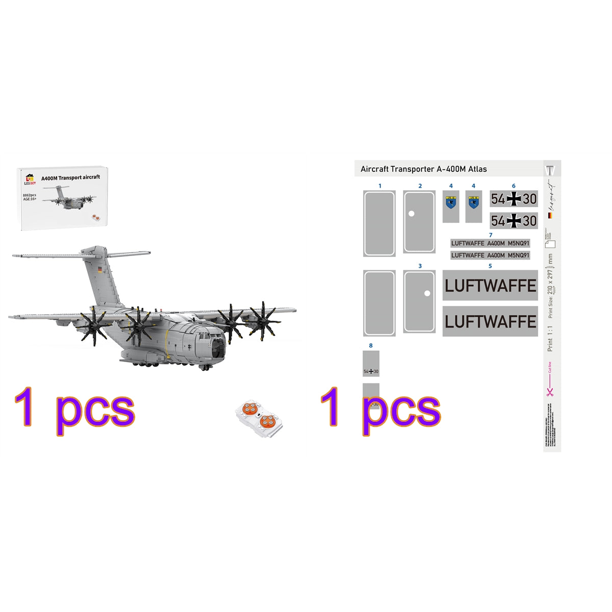 A400M Atlas Large Transport Aircraft - Dynamic/Static