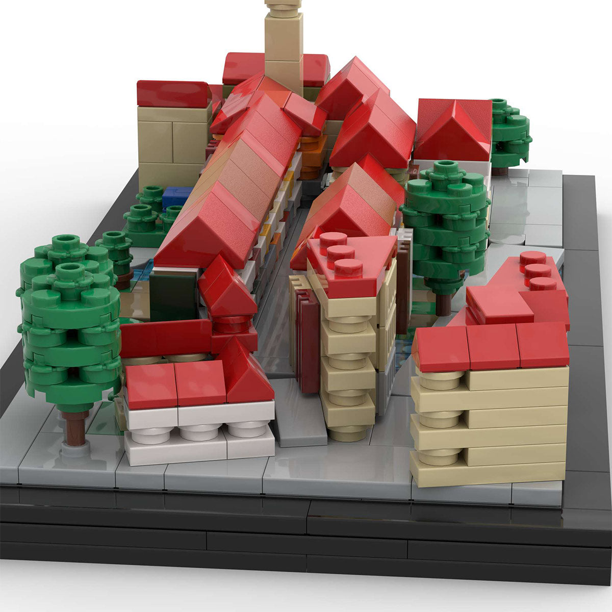 MOC-213242 Krämerbrücke, Erfurt, Germany Building Blocks