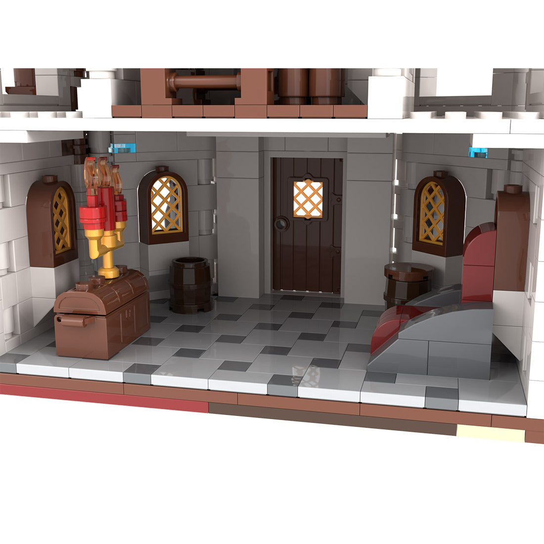 MOC-233345 White Wizard’s tower Building Blocks