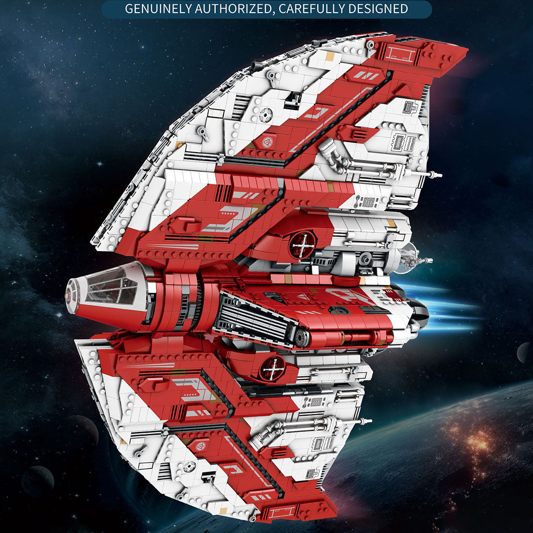 MOC T6 Shuttle Model Assembly Building blocks