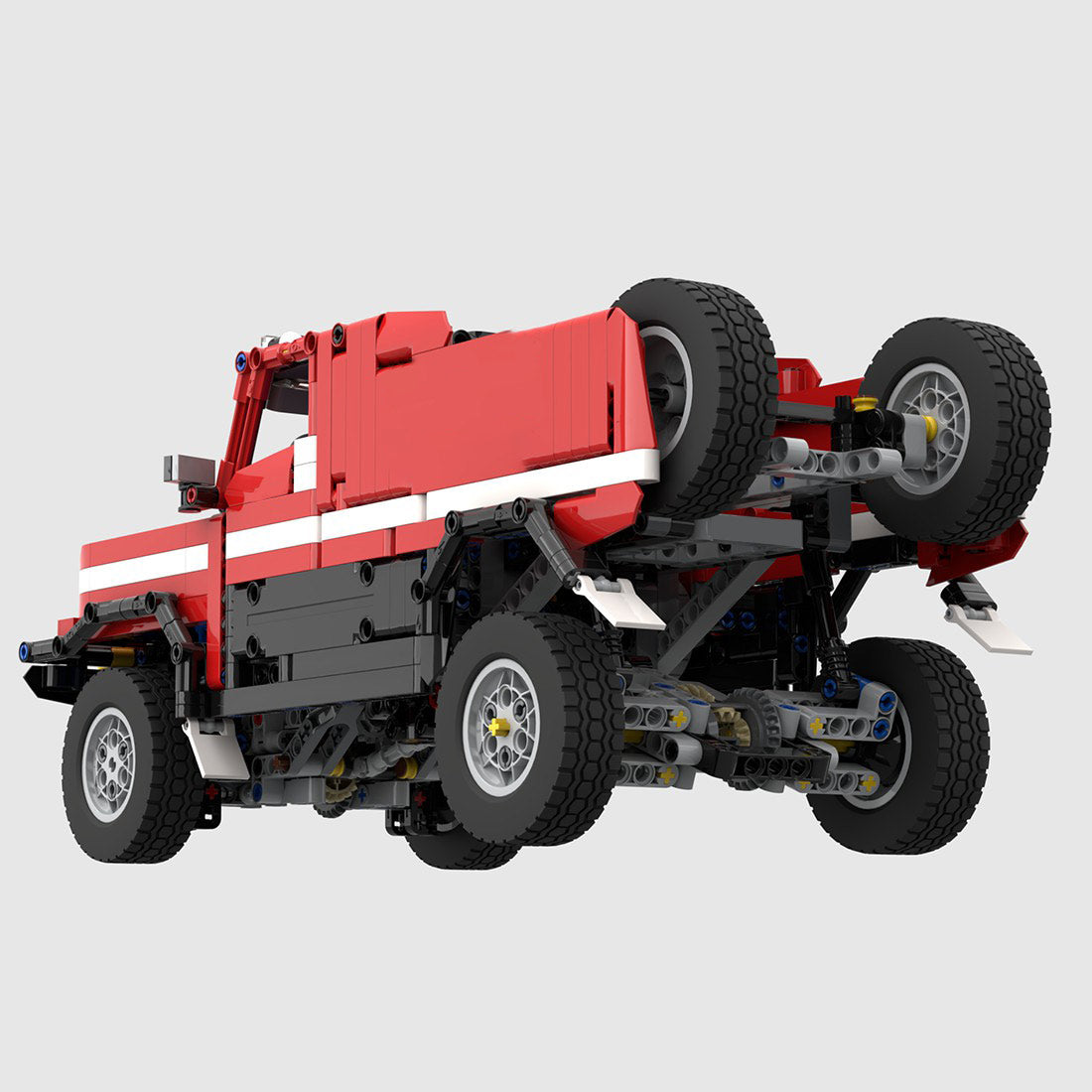 Custom 2.4G RC Off-Road Vehicle Building Block Set