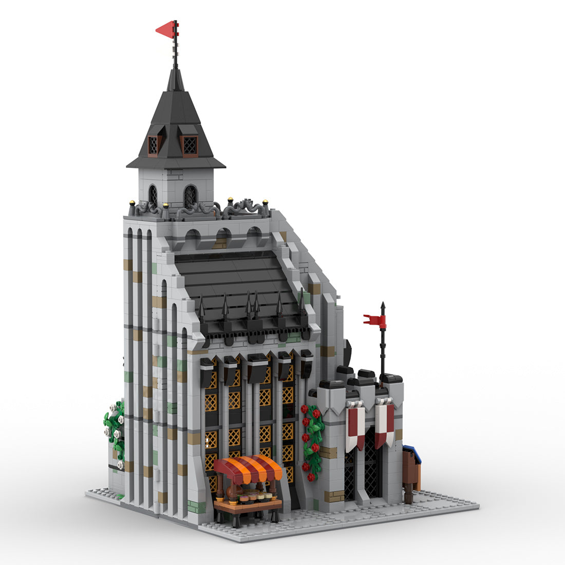 Medieval Adventurer Guild Building Blocks