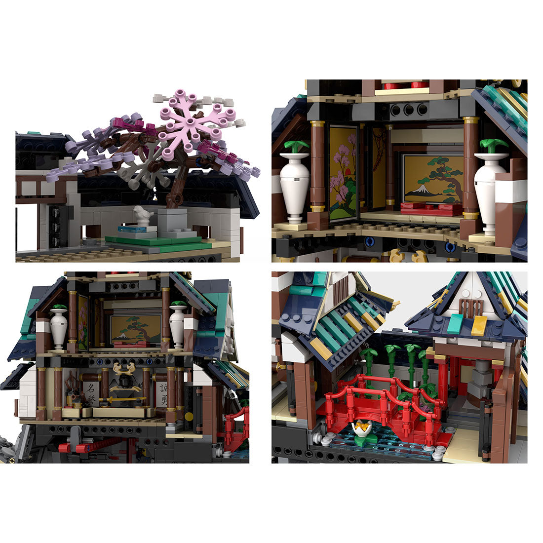 Traditional Japanese Castle Building Block