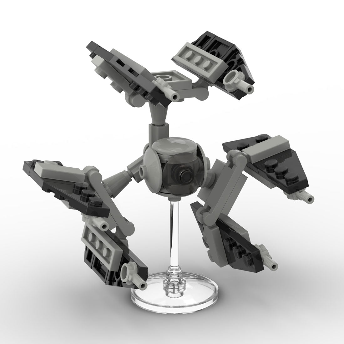 MOC-106414 TIE-Defender Sci-Fi Spacecraft Building Blocks