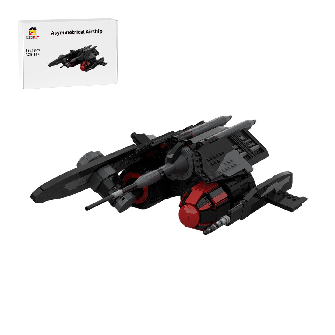 Asymmetrical Airship