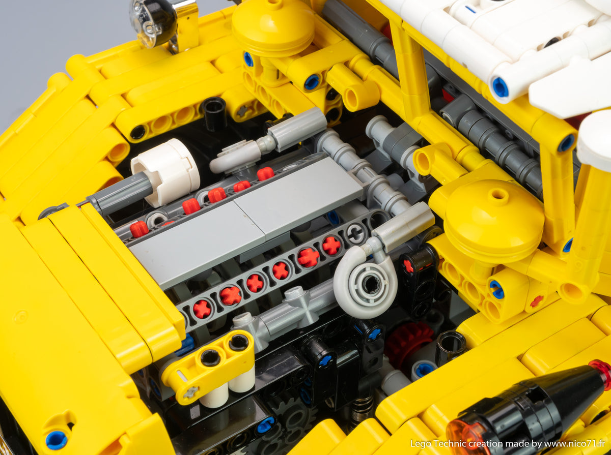 MOC-74555 Berliet T100 6x6 Heavy-Duty Transport Truck Building Blocks