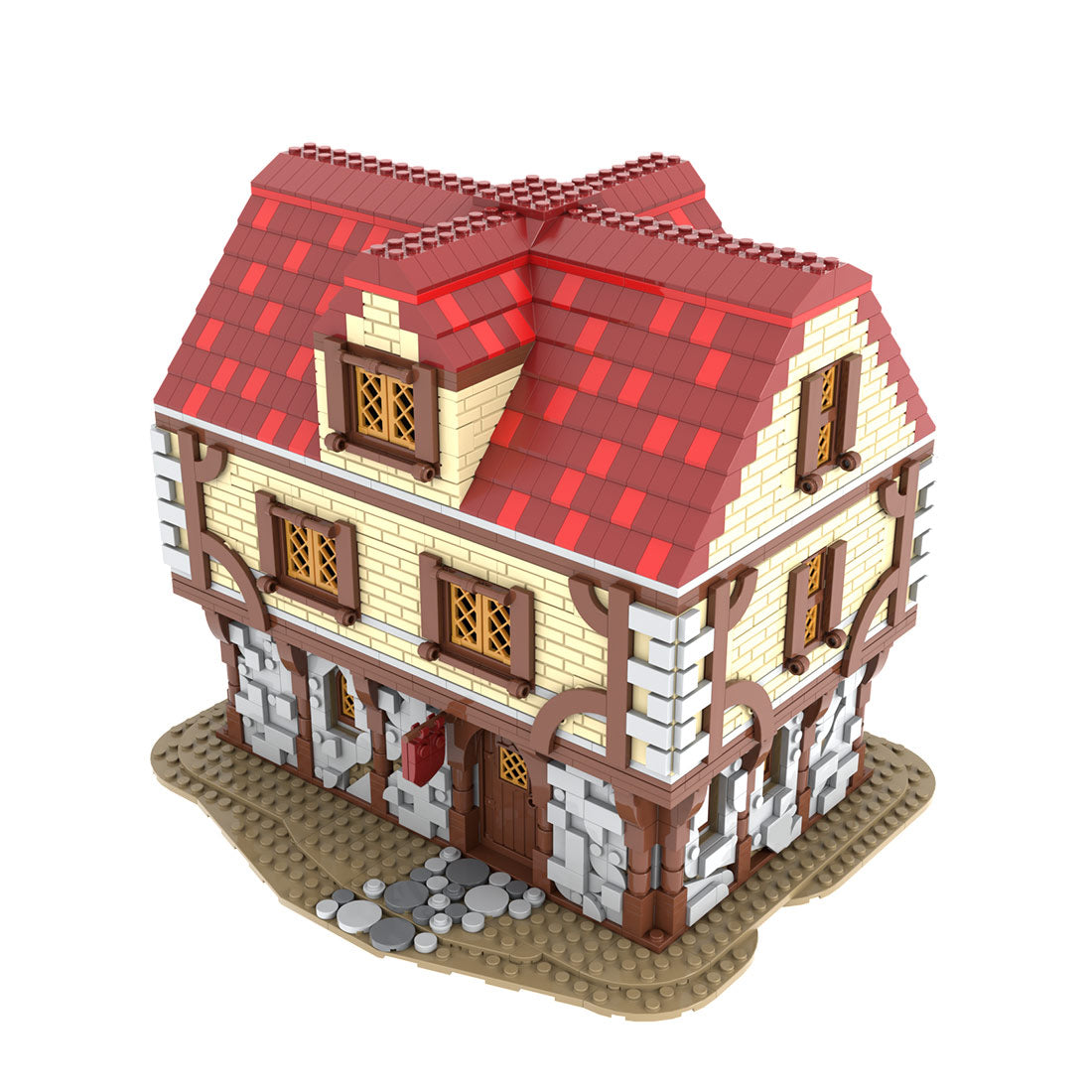 MOC-192313 Medieval Inn Building Blocks