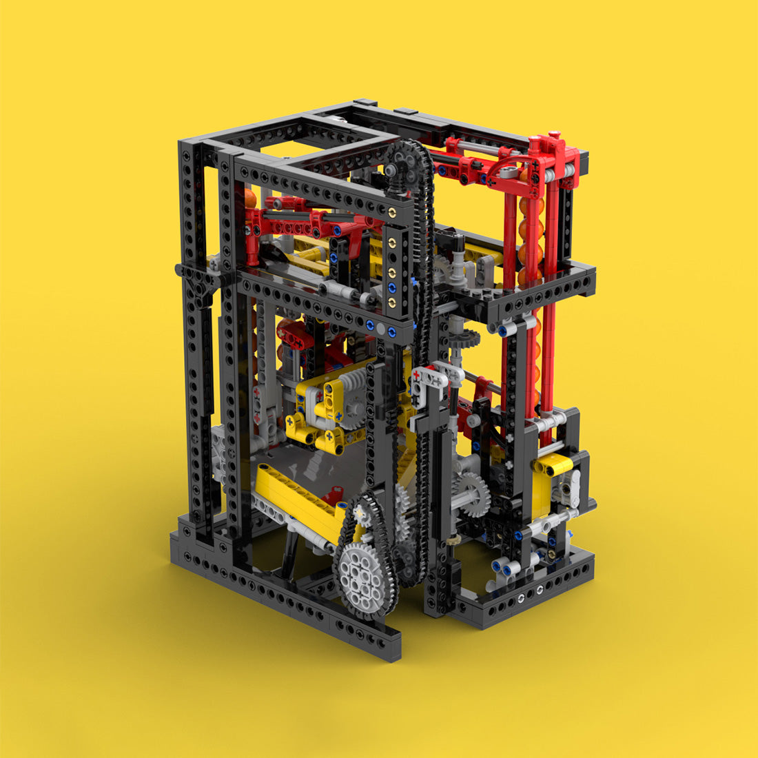 MOC-111898 Vertical Ball Clock Building Blocks