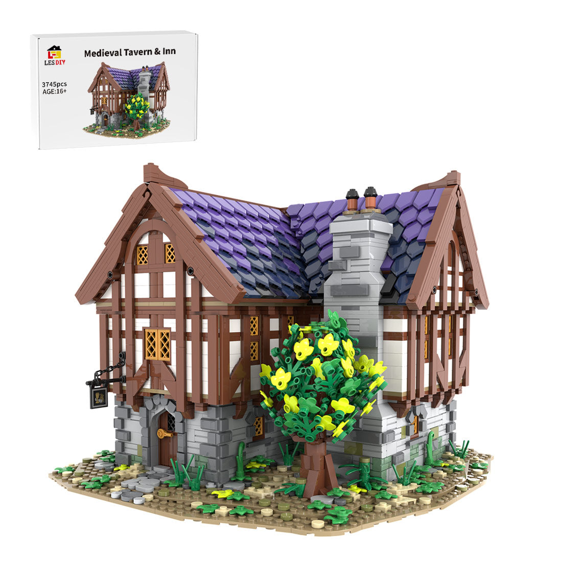 MOC-202047 Medieval Tavern & Inn Building Blocks