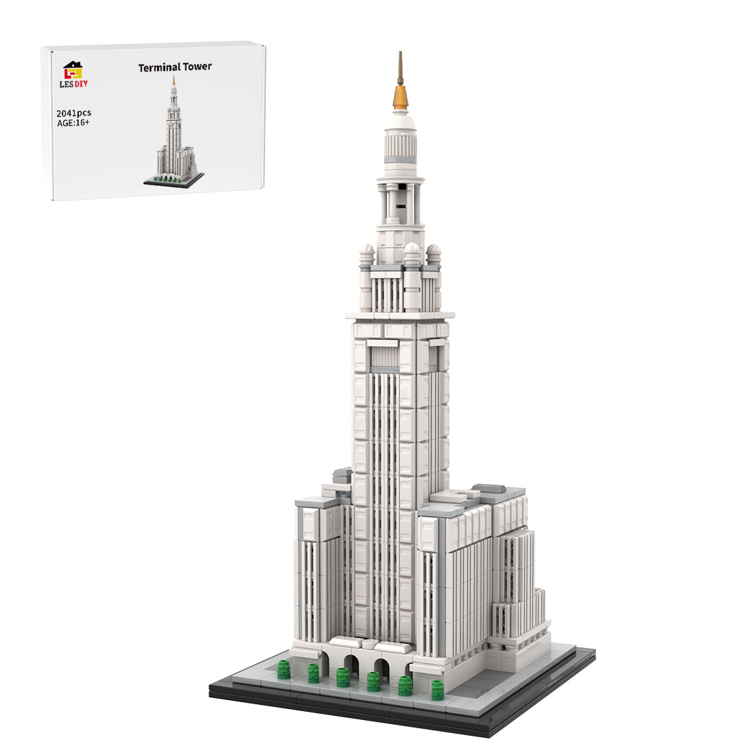 MOC-254906 1/800 Scale Terminal Tower Building Blocks
