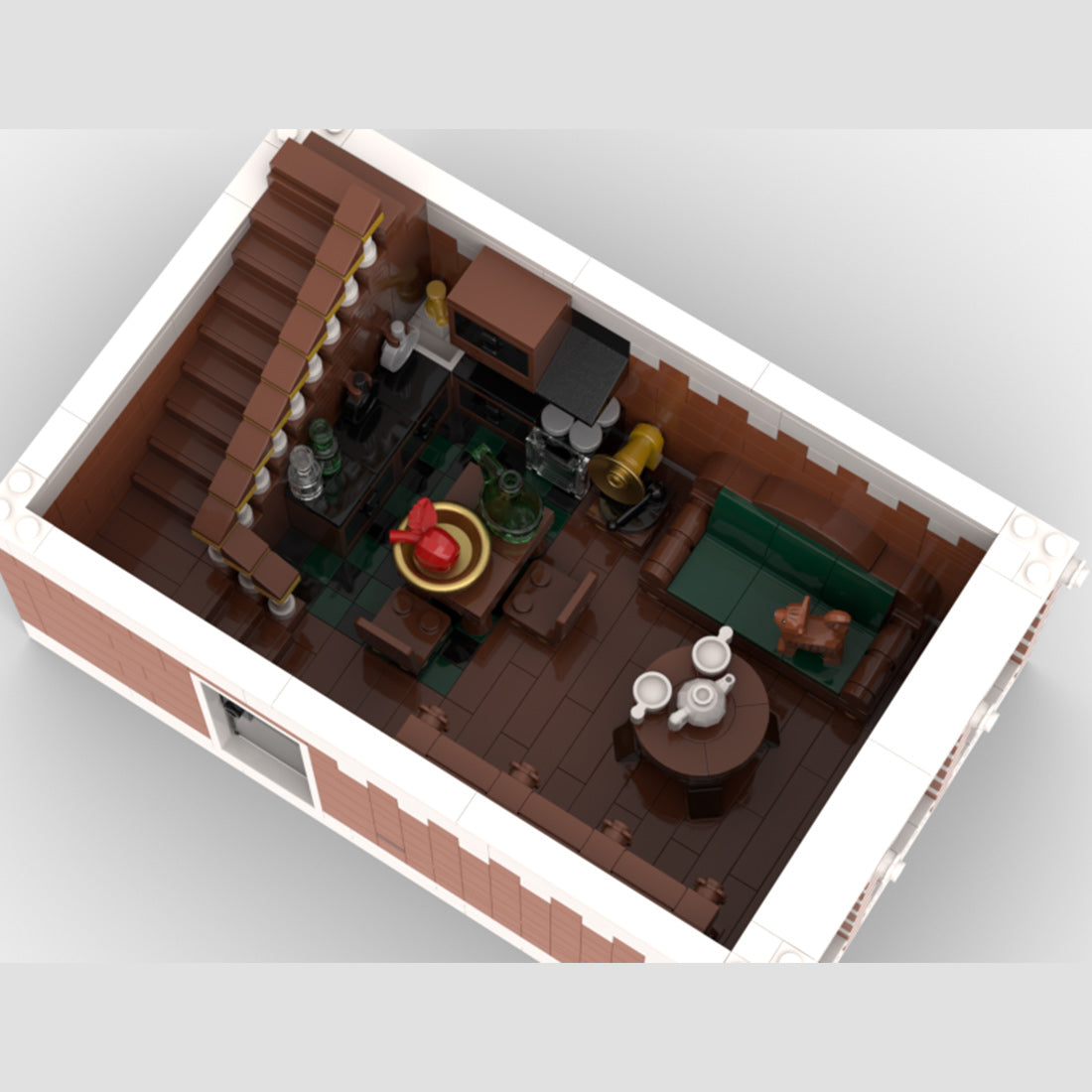 MOC-197879 Colonial Goods Store & Old Bakery Building Blocks