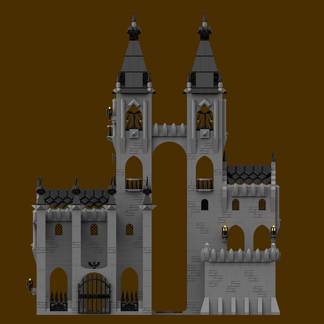 MOC-186929 Gothic Horror Castle Building Blocks