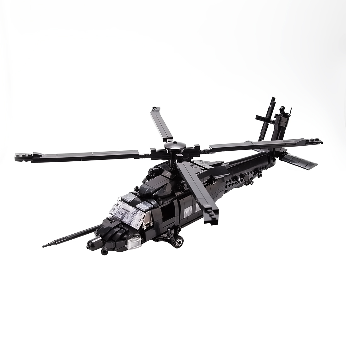 MH60M Black Hawk Military Copter Building Blocks