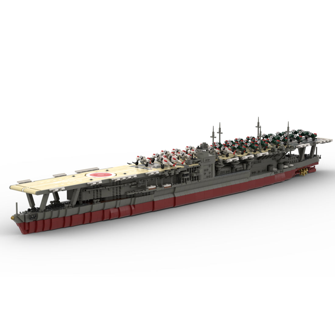 Akagi Aircraft Carrier Building Blocks