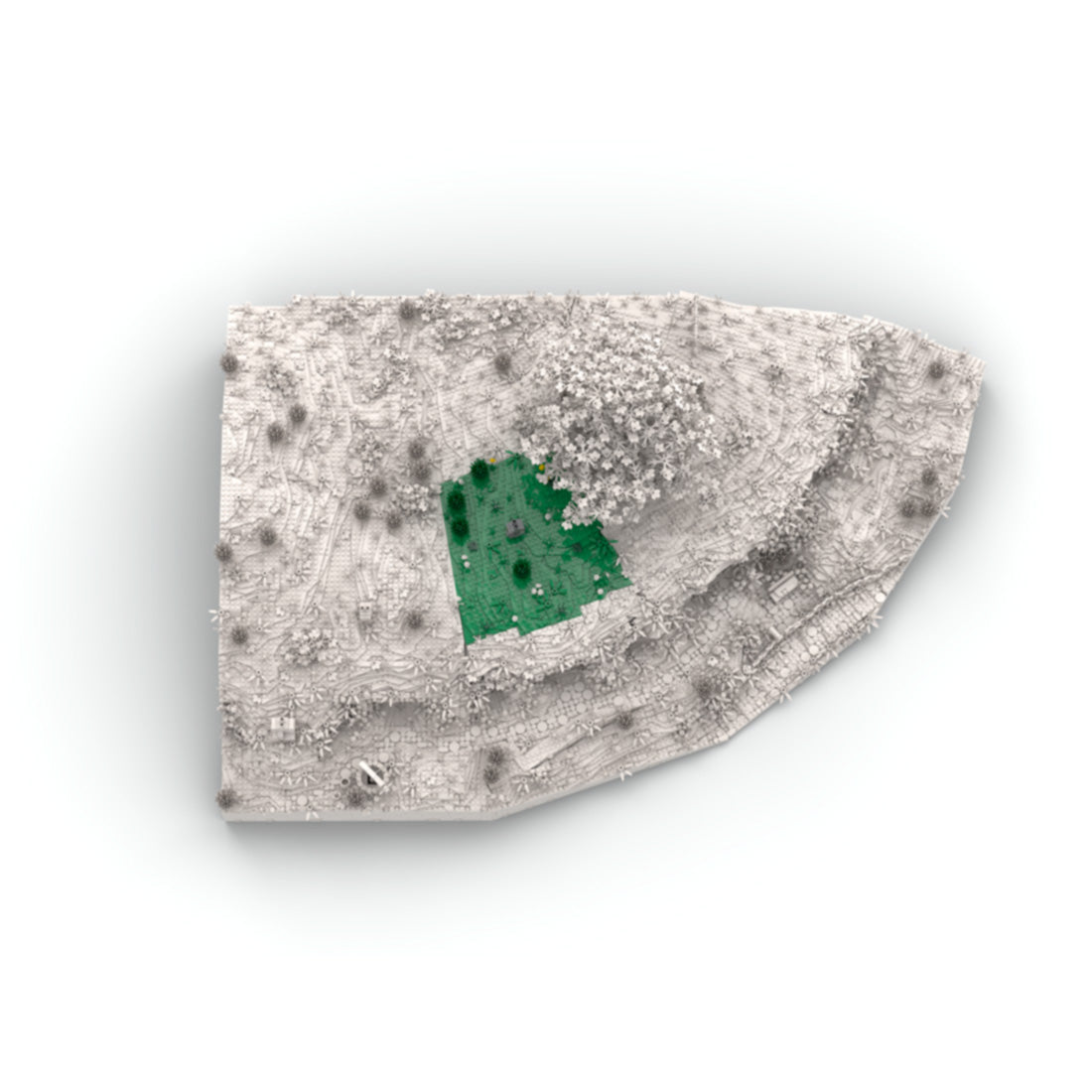 Medieval Cavern Dwelling M16 Modular Building Blocks