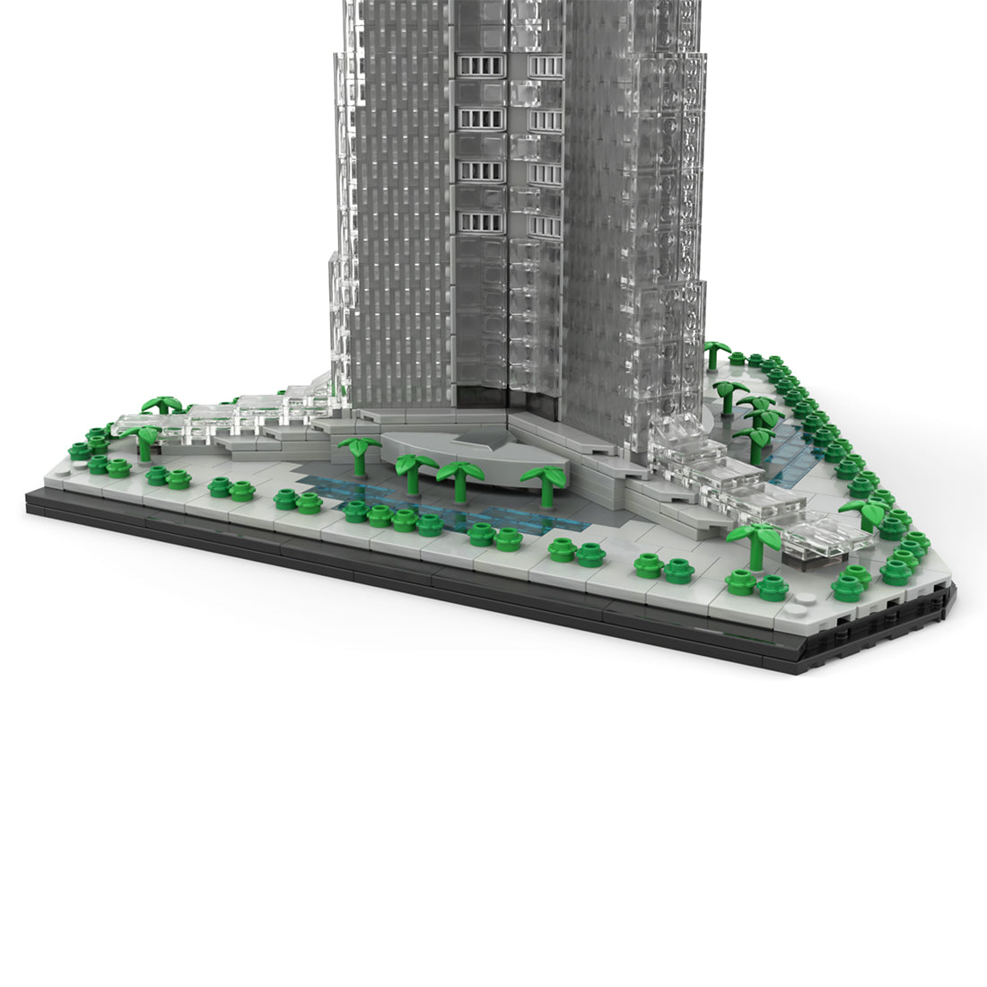 MOC-246046 1:800 Scale Jeddah Tower Building Blocks