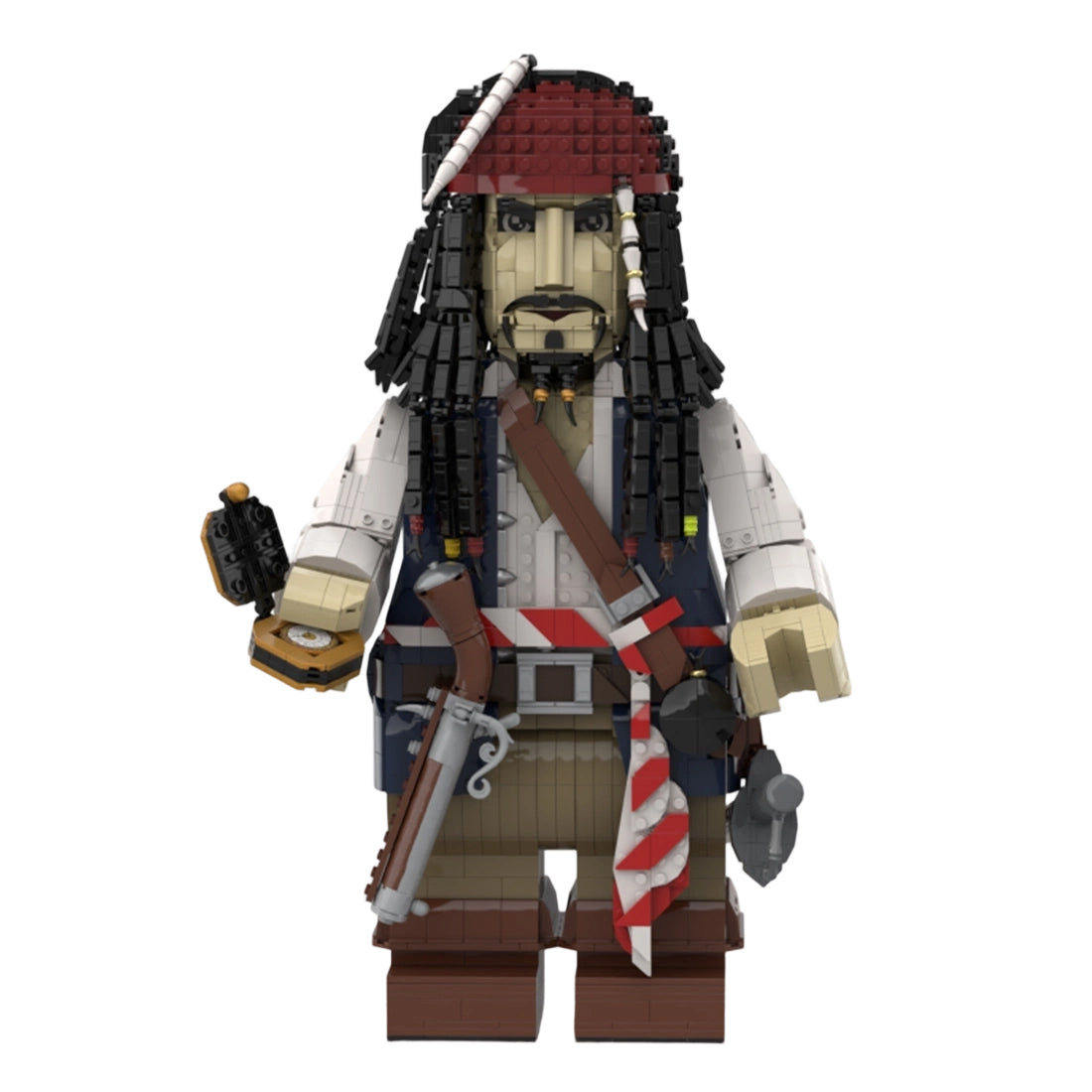 MOC-264451 Captain Jack Sparrow Megafigure Building Blocks