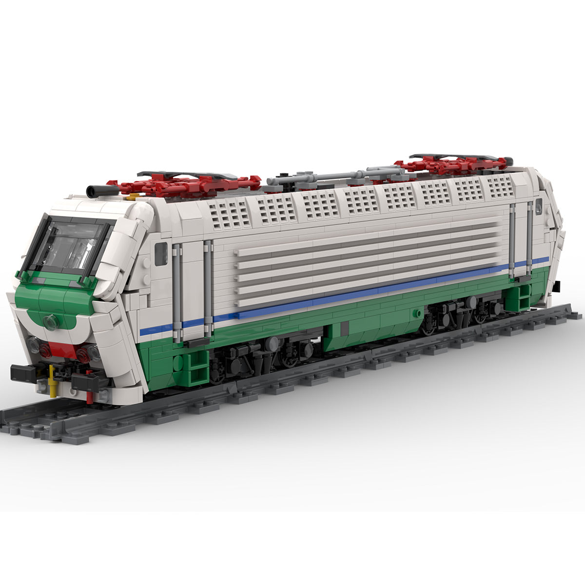 Italy State Railway Class Locomotive Building Blocks