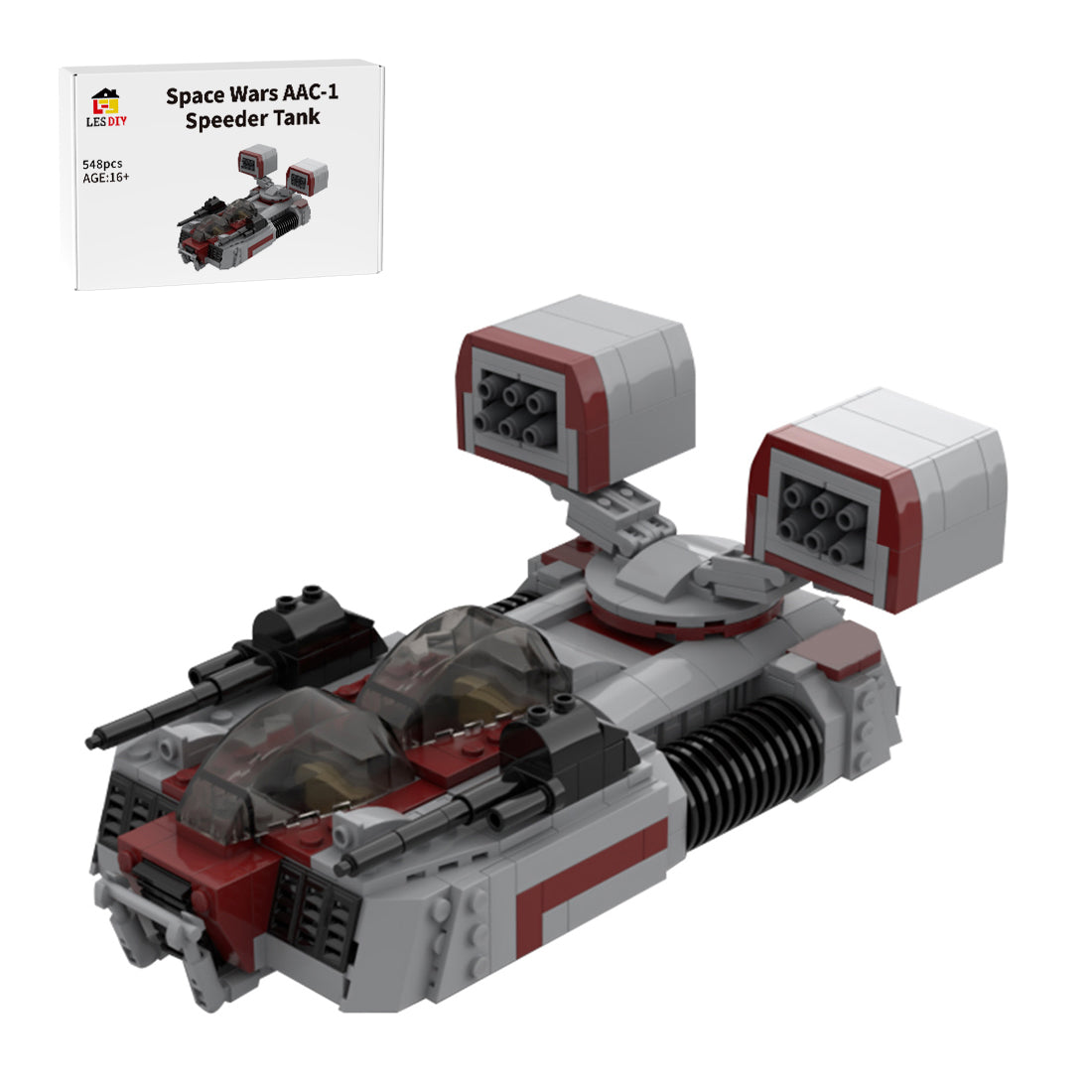 MOC-110435 Space Wars AAC-1 Speeder Tank