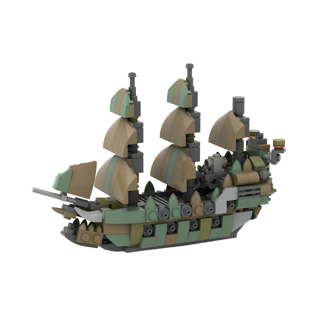 MOC-275987 Pirates of the Caribbean Flying Dutchman Mini Ship Building Blocks