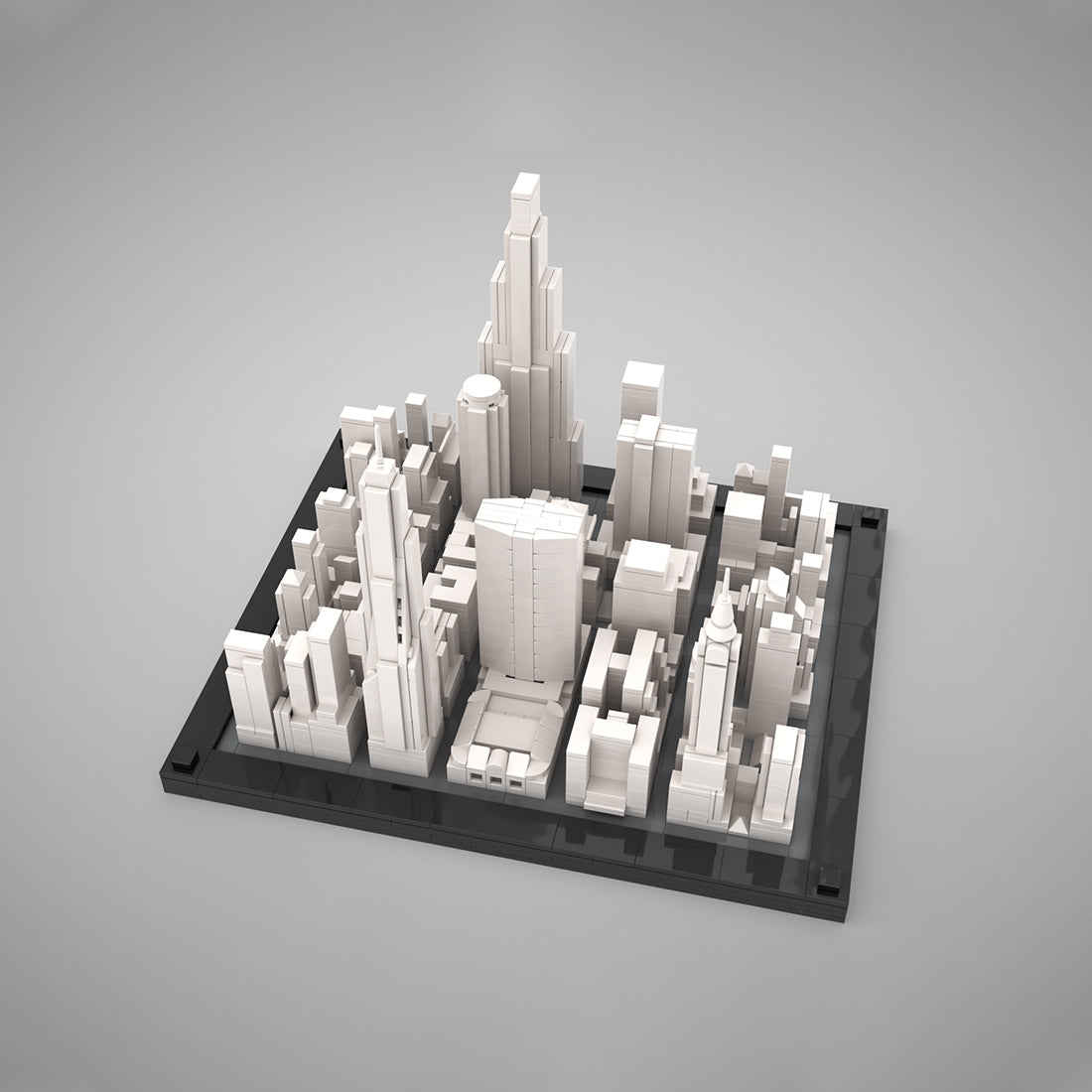 MOC-266677 1/2500 Scale Midtown Manhattan 1st Part