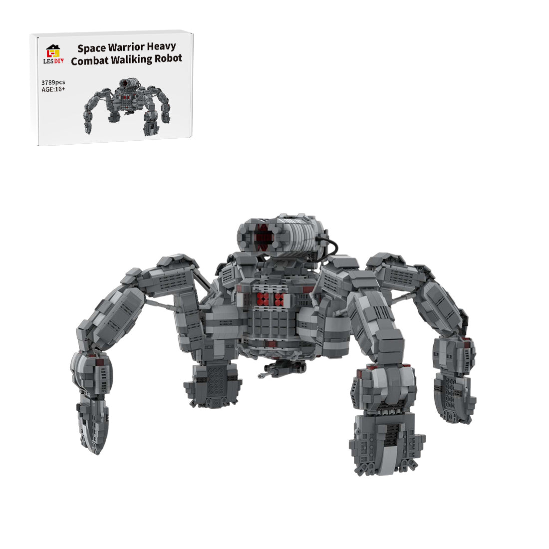 Space Warrior Heavy Combat Waliking Robot