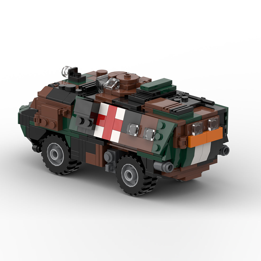 MOC-199407 1/35 Scale Armored Ambulance Vehicle: VAB SAN Building Blocks
