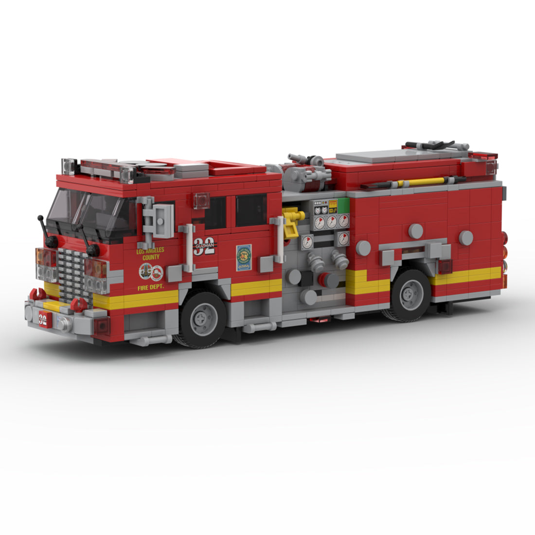 MOC-256293 2018 KME Predator Severe Fire Engine LACoFD Building Blocks
