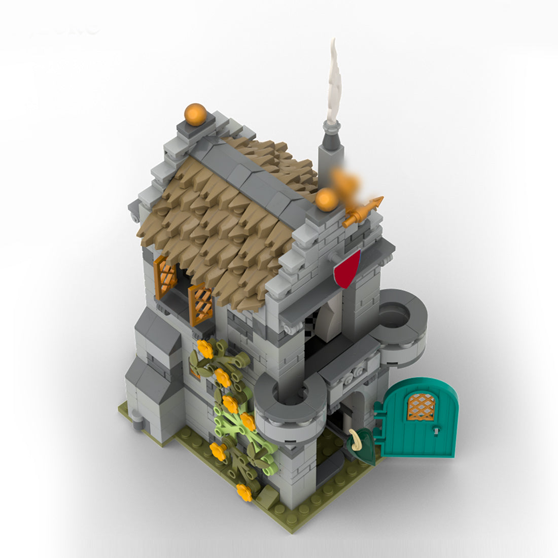 MOC-225225 Black Raven's Noble House Building Blocks