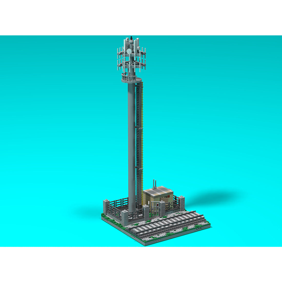 MILS 5G Signal Tower Building Blocks