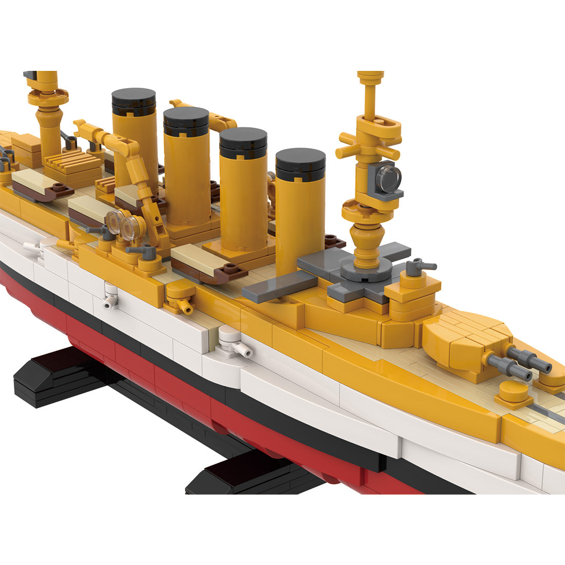 1/300 Scale SMS Scharnhorst Armored Building Blocks