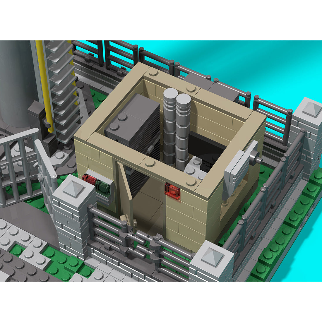 MILS 5G Signal Tower Building Blocks