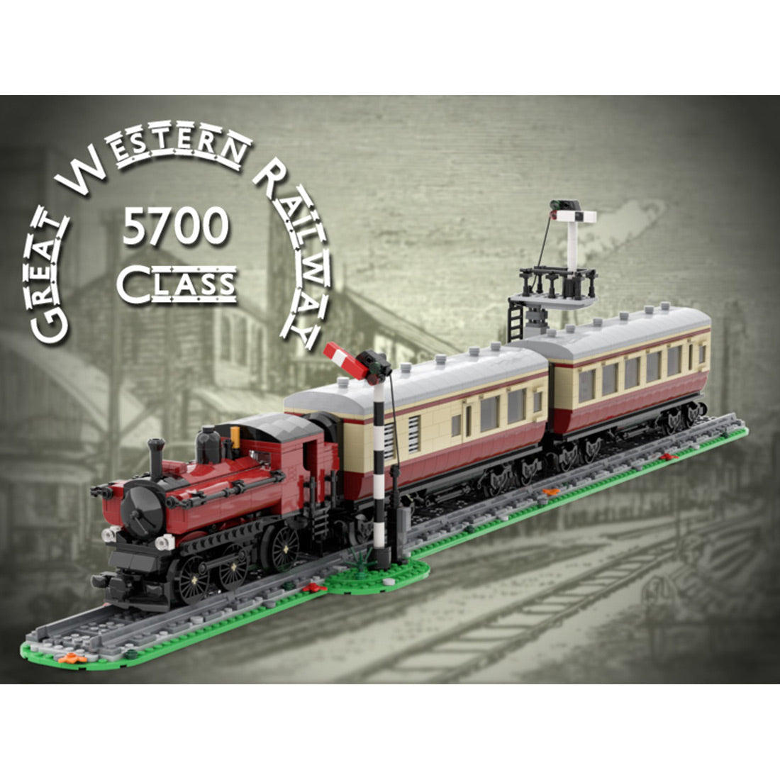 MOC-229762 GWR 5700 Class Diorama Building Blocks