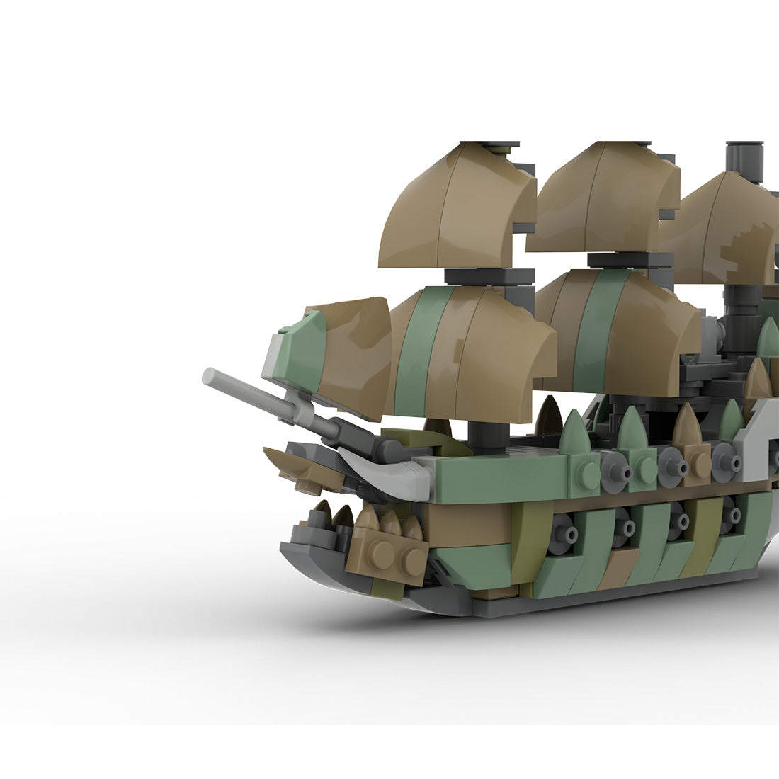 MOC-275987 Pirates of the Caribbean Flying Dutchman Mini Ship Building Blocks