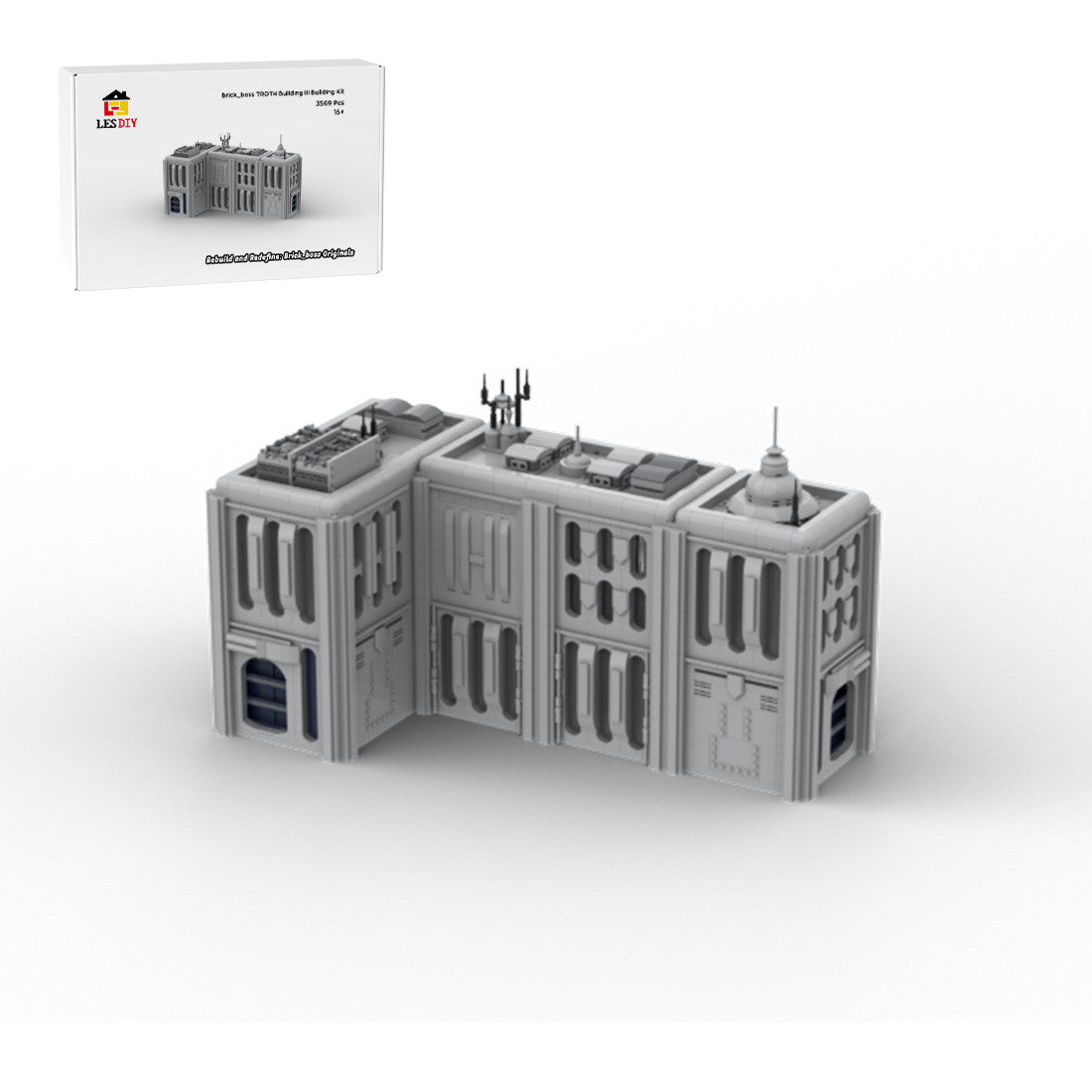 Modular III Sci-Fi Outpost Building Blocks