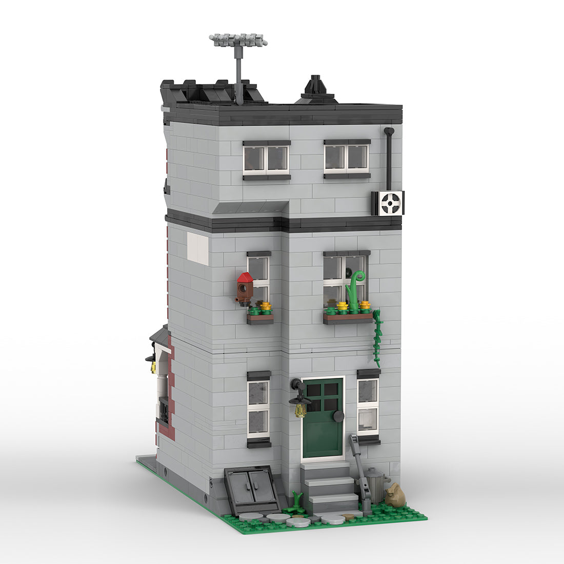 Modular Street Scene Townhouse Building Blocks