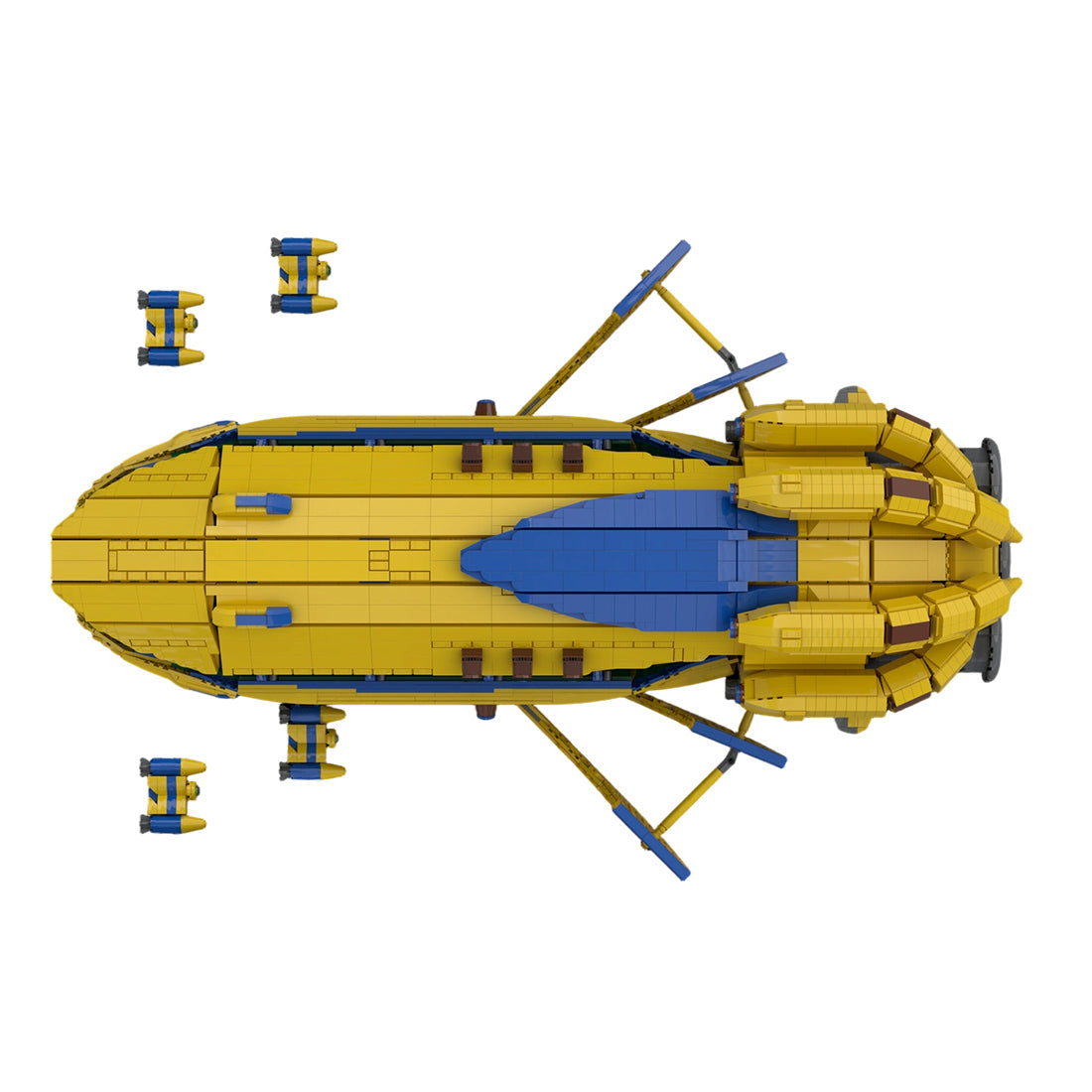 MOC-161738 Protoss Carrier Spaceship Building Blocks