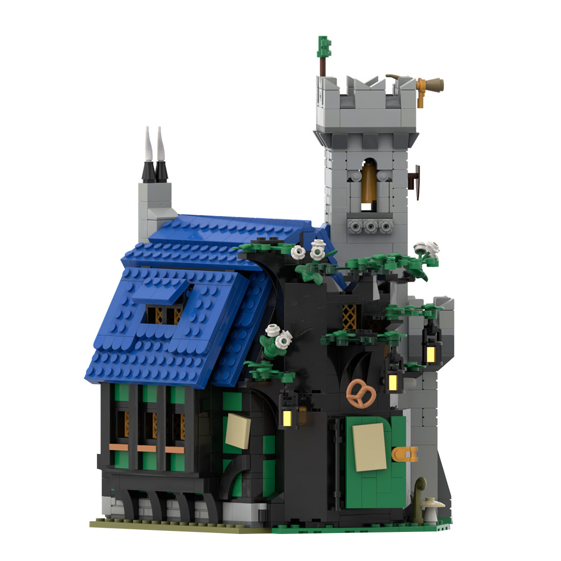 MOC-255468 Sword & Pretzel Inn Building Blocks