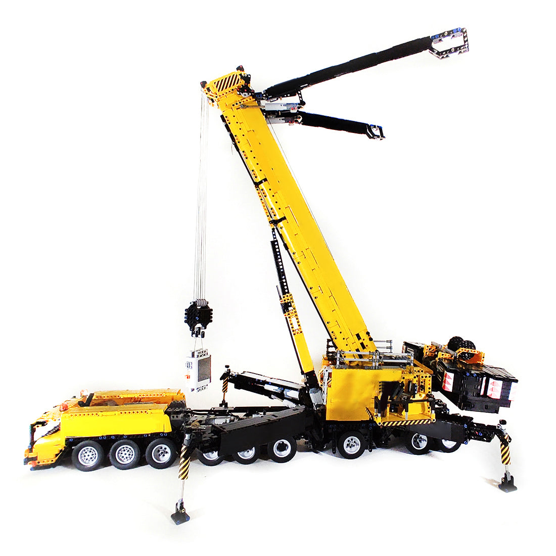 MOC Small Particles V3.0 1:20 2.4G RC Mobile LTM1750-9.1 All-terrain Crane Building Blocks