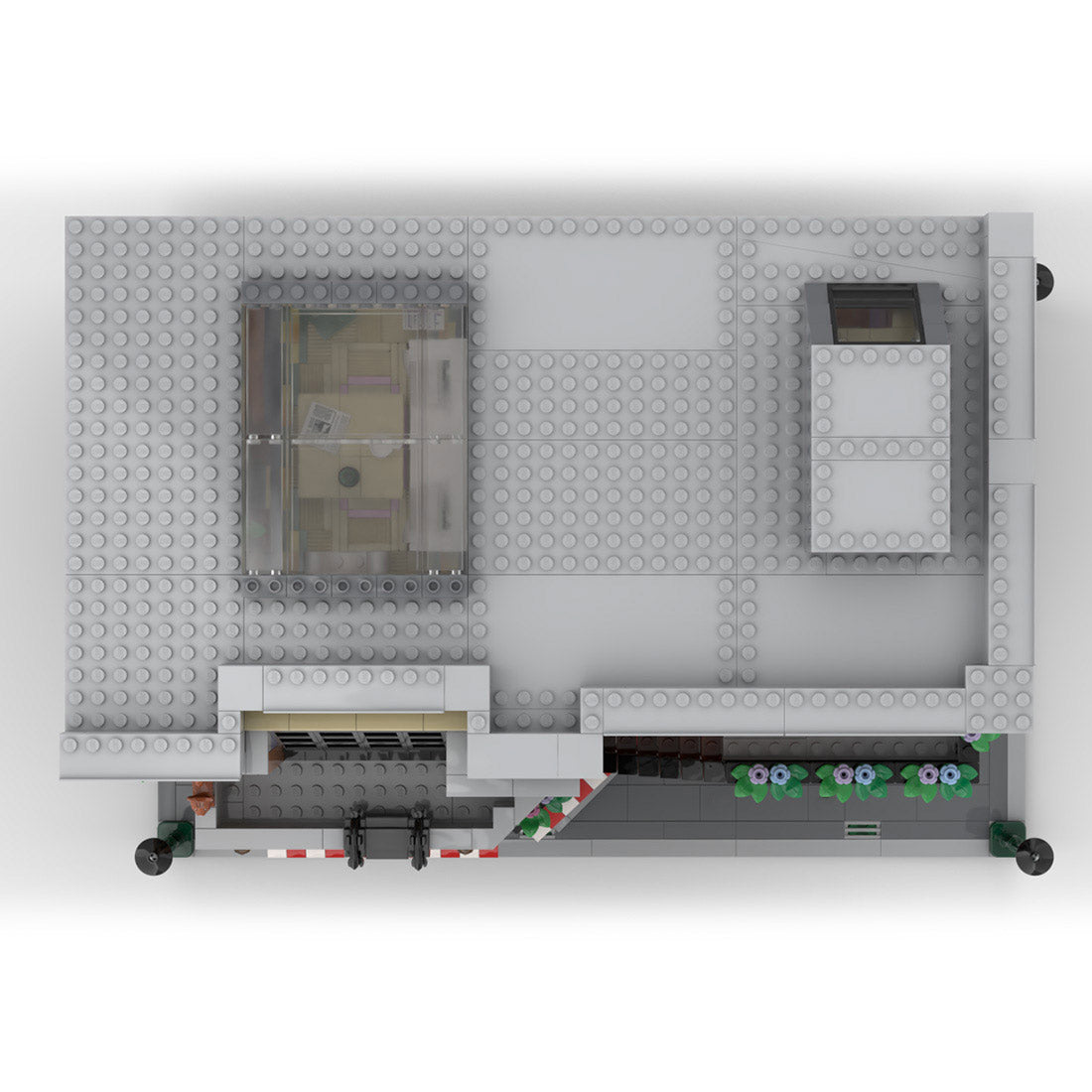 MOC-80163 Friends & Big Bang Apartment Building Blocks